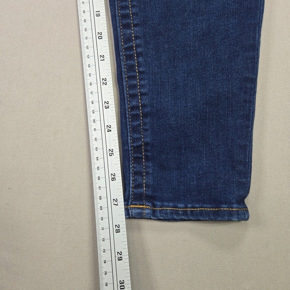 True Religion Jennie Curvy Mid Rise Super Skinny Jeans Dark Wash Women Size 33 - Picture 11 of 12